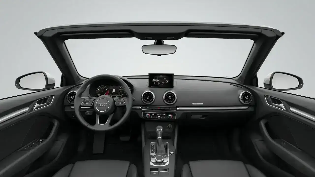 Audi A3 cabrio iç mekan görünümü