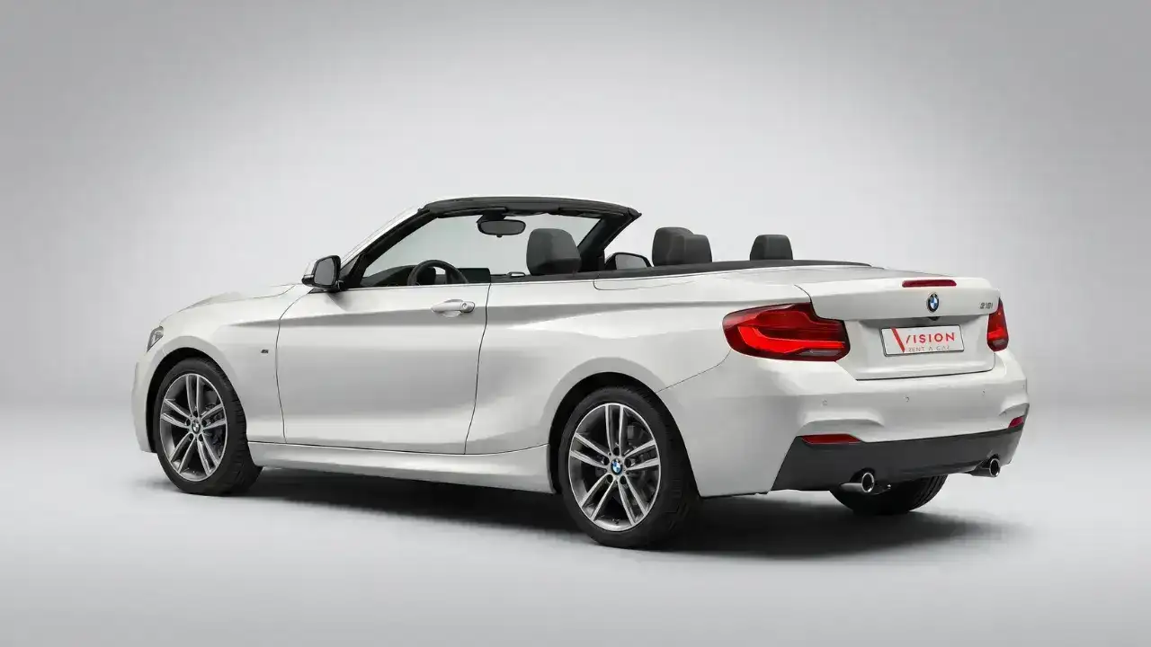 BMW 218 cabrio arka görünüm