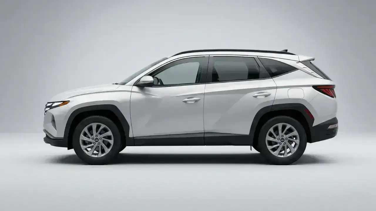 Hyundai Tucson yan profil görünümü