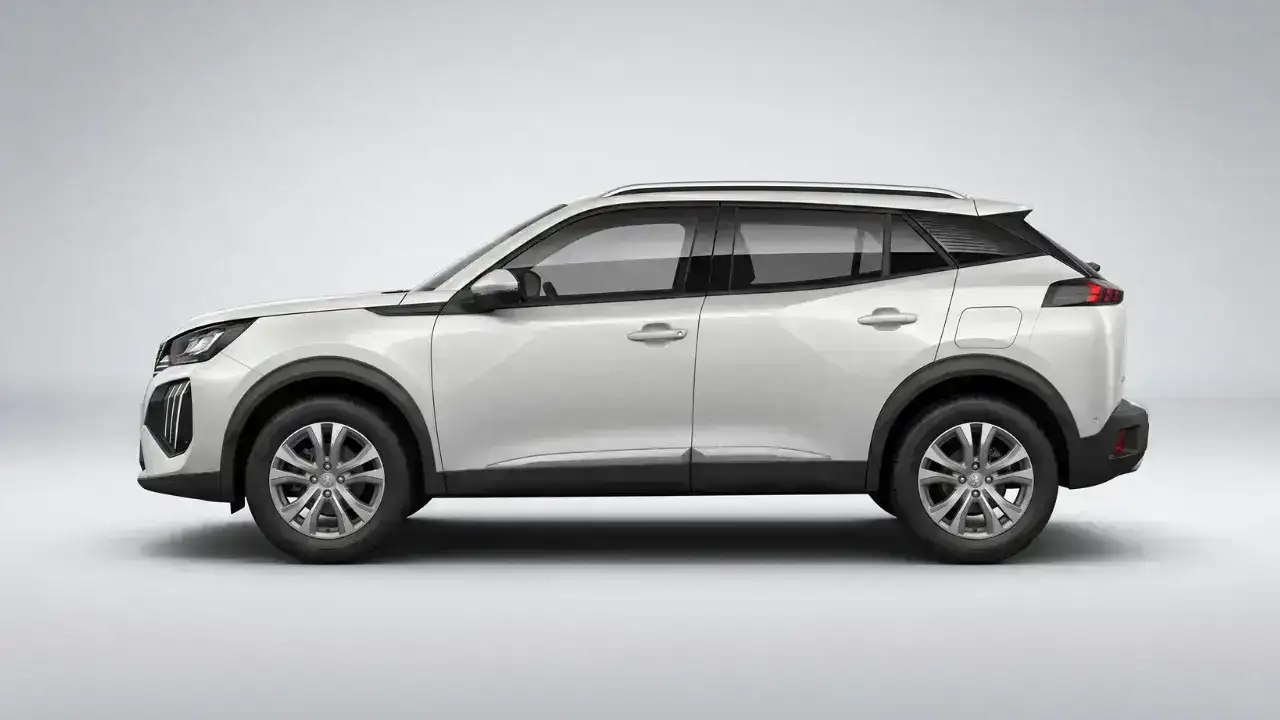 Peugeot 2008 yan profil görünümü