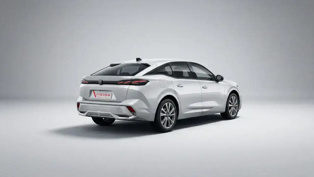 Peugeot 408 arka görünüm